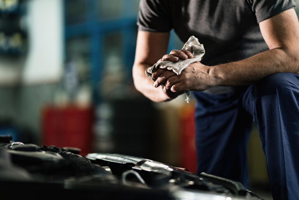 Troca de fluido de freio