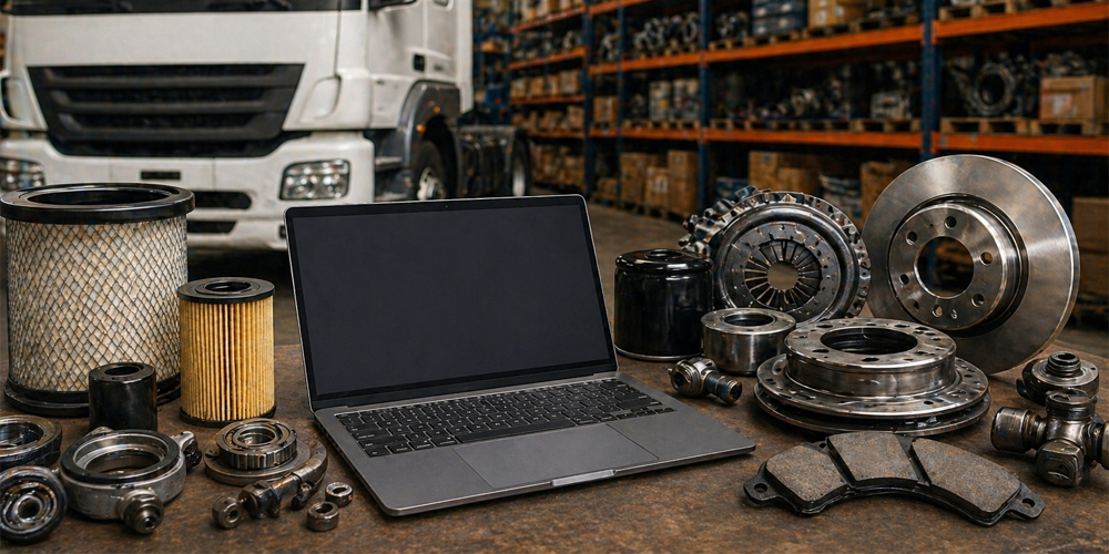 Peças para caminhão na internet
